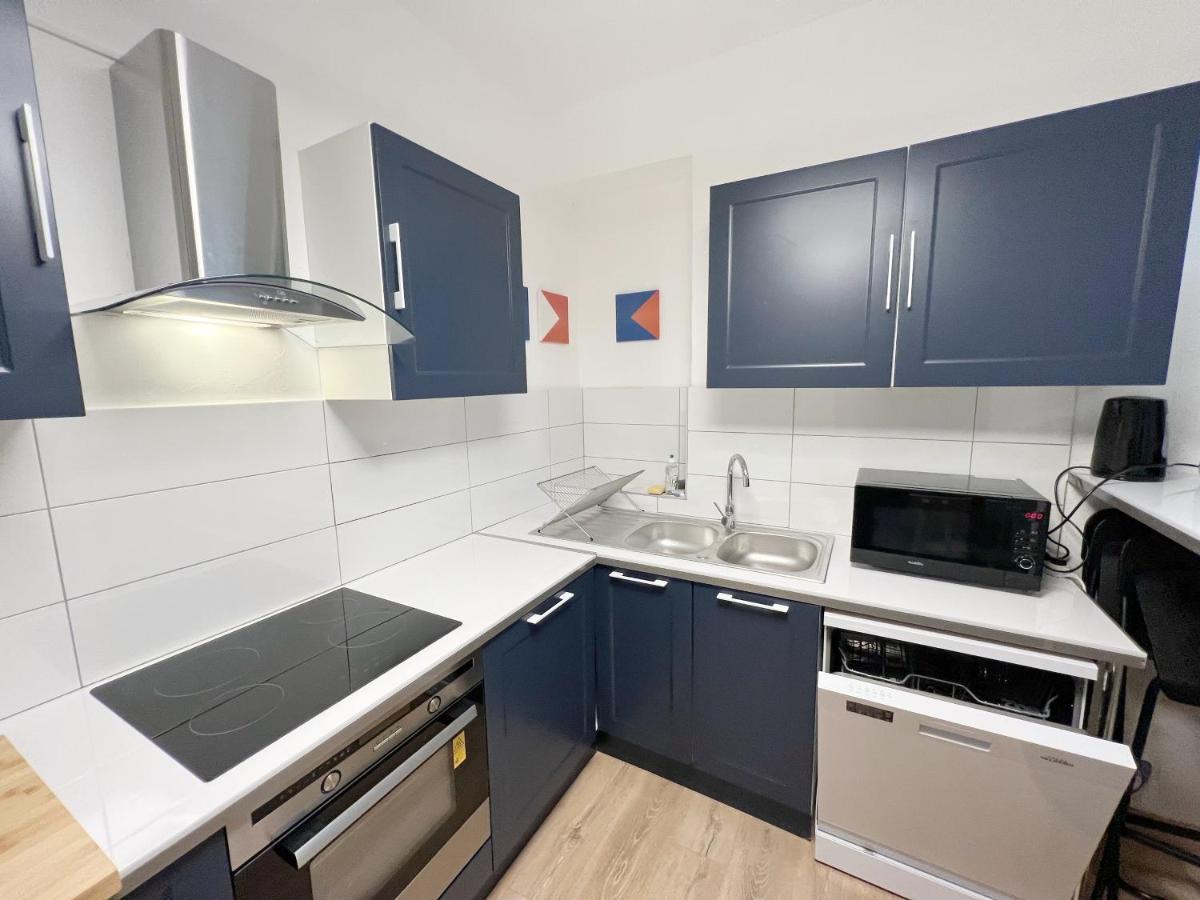 116 Chic & Cosy Grand Appart Moderne 65M2 Hypercentre Wifi Smart Tv Netflix Saint-Etienne (Loire) Exterior foto